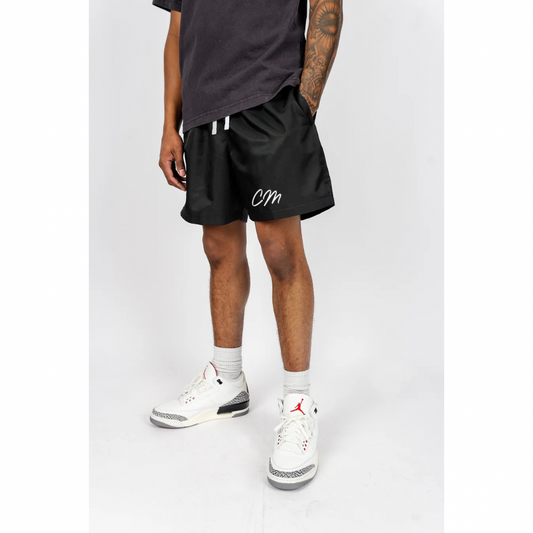 CM logo Shorts - Black