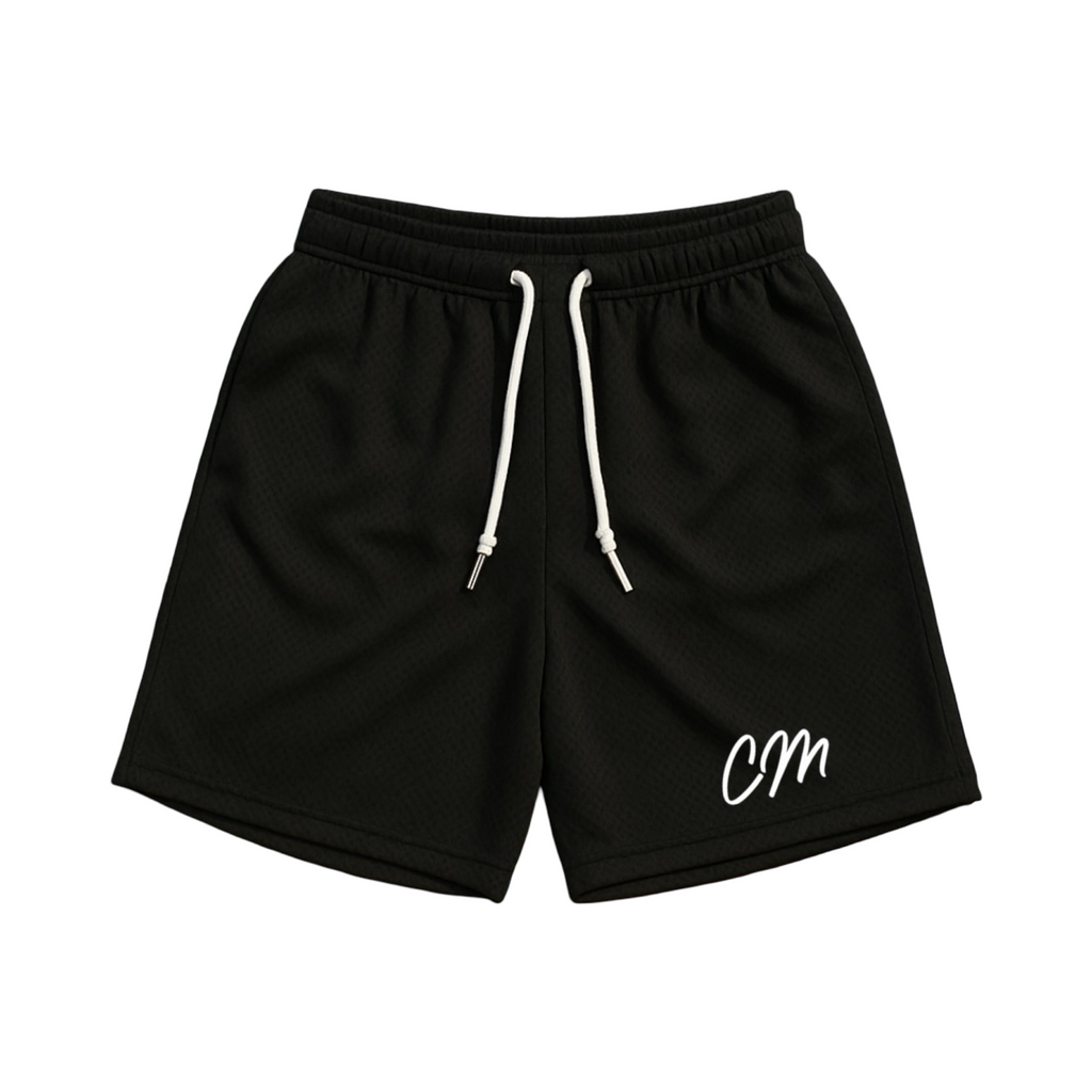 CM logo Shorts - Black