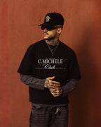 C. Michele Worldwide Tee - Black
