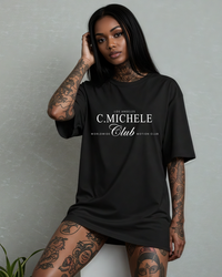 C. Michele Club Tee - Black