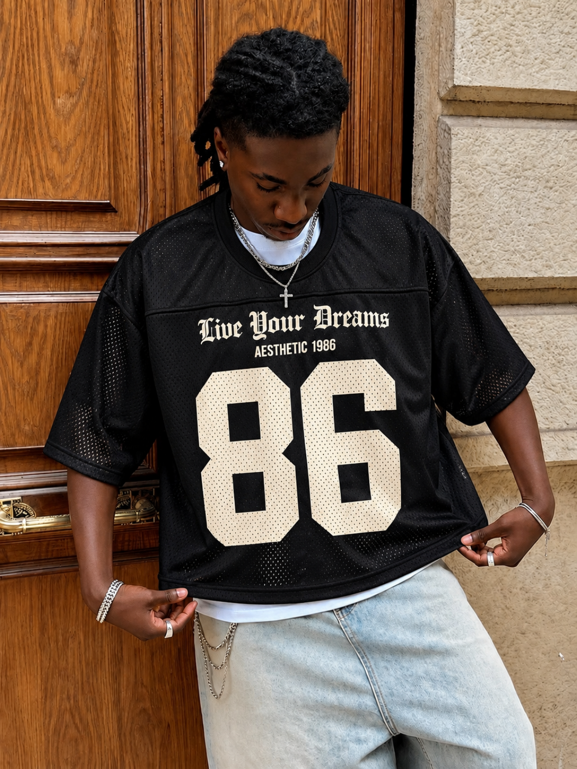 Live Your Dreams Mesh Jersey