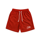 CM logo Shorts - Red