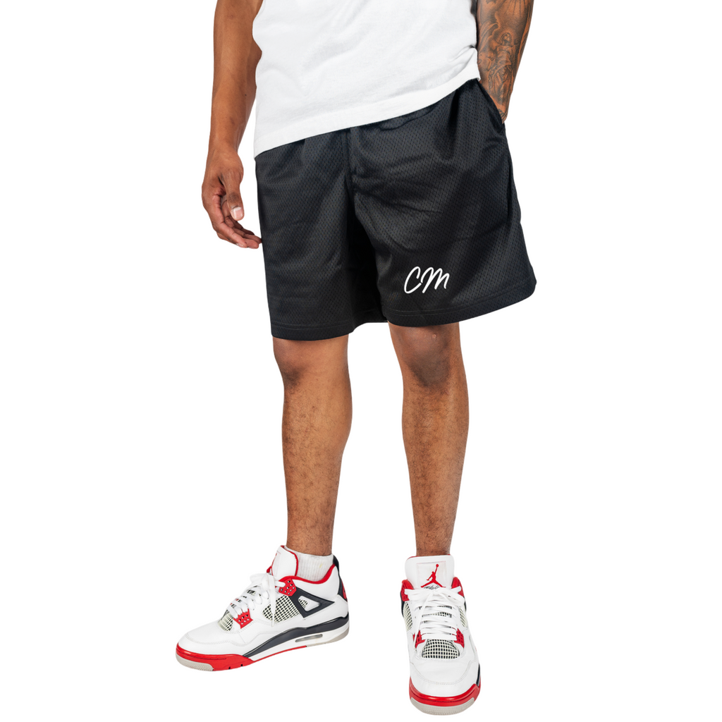 CM logo Shorts - Black