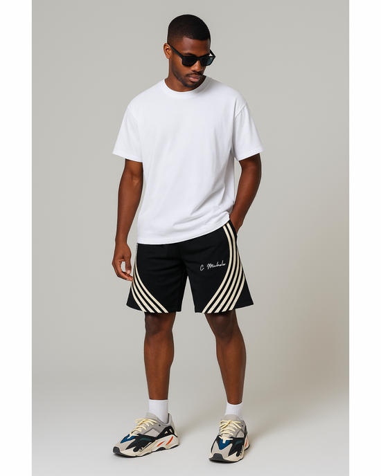 C. MICHELE HIGHLAND SHORTS - BLACK