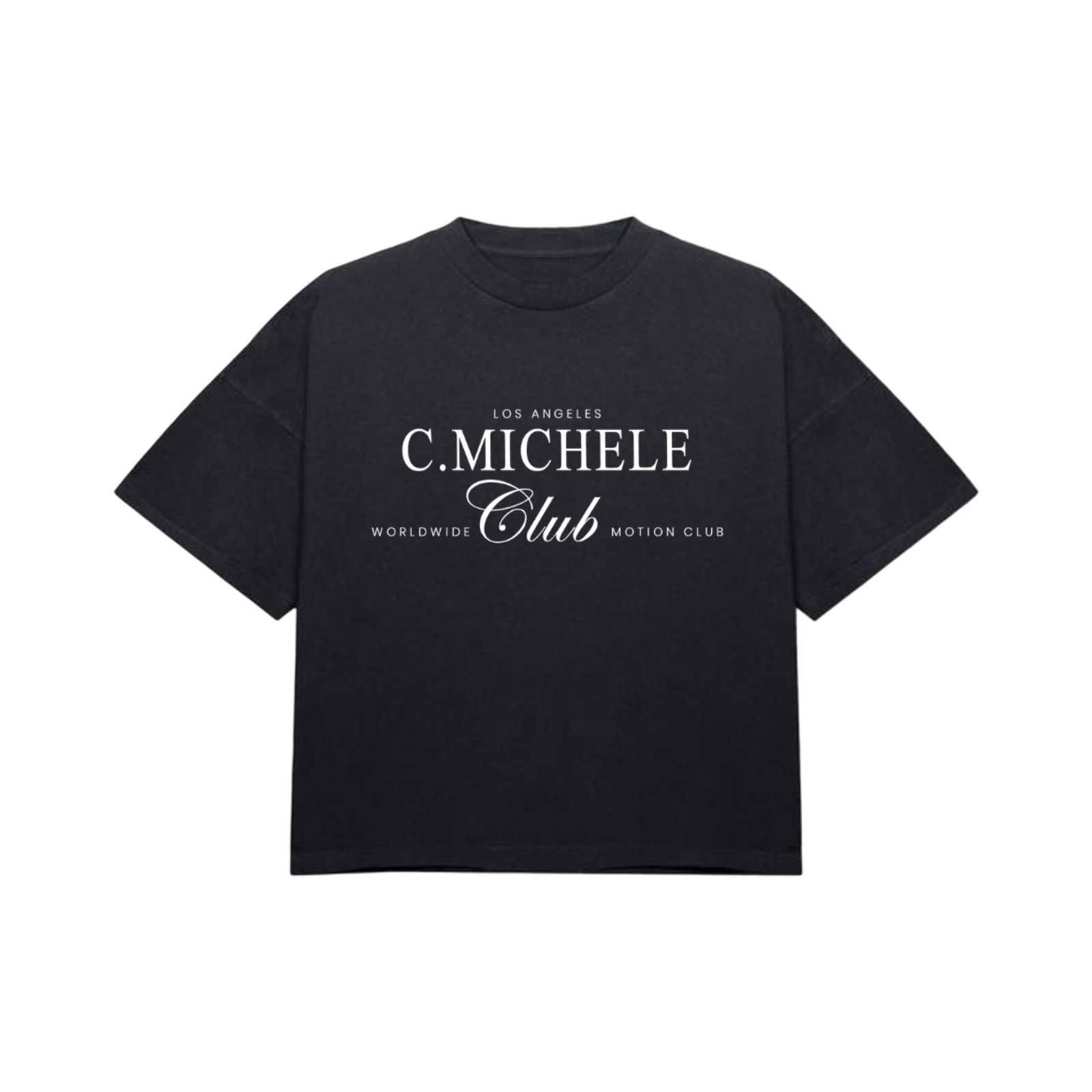 C. Michele Club Tee - Black