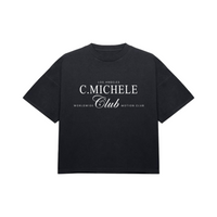 C. Michele Club Tee - Black