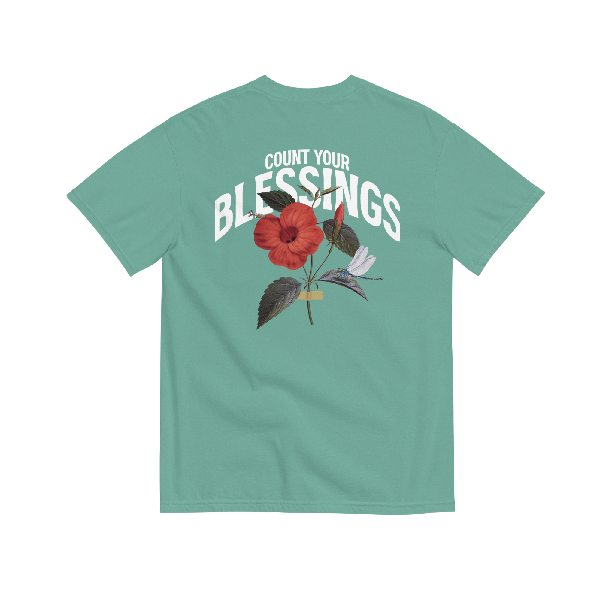 Count Your Blessings T Shirt - Black