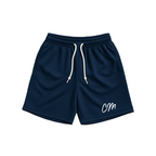 CM logo Mesh Shorts - Navy Blue